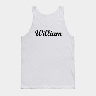 William Tank Top